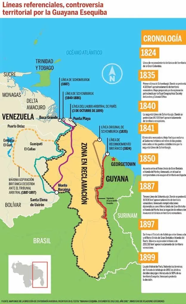 Guyana v. Venezuela: un nuevo cuestionamiento de un laudo limítrofe ante la  Corte | in.omnem.terram