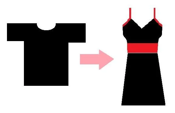 h1>Como hacer un vestido con una remera (reciclaje)</h1> : VCTRY's ...