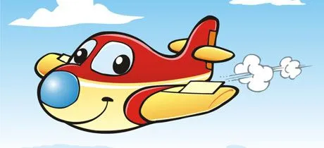 Dibujo avion infantil - Imagui
