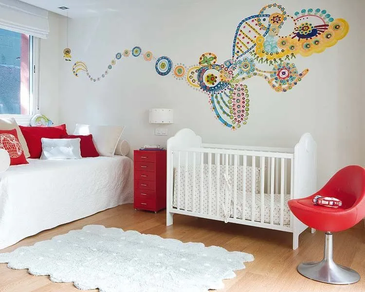 Dibujos para pintar para decorar un cuarto de una bebé recien ...