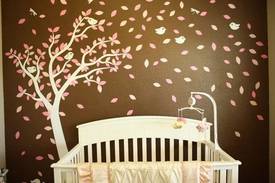 Habitaciones de bebés decoradas con árboles | Decoideas.Net
