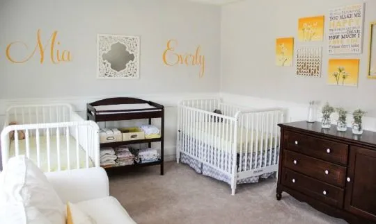 Seis habitaciones de bebés gemelos | DECORACIÓN BEBÉS