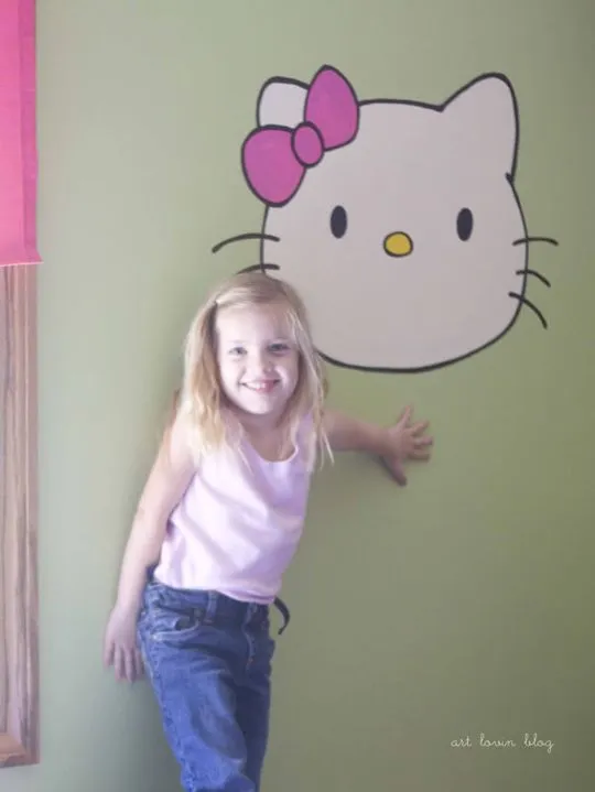 Lámparas infantiles de Hello Kitty — Habitaciones Tematicas