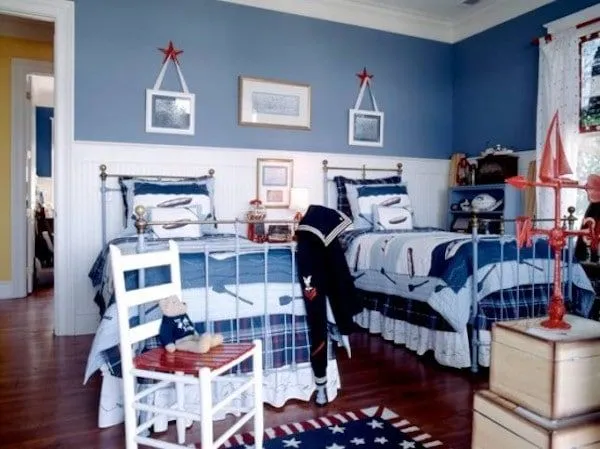8 habitaciones infantiles en azul