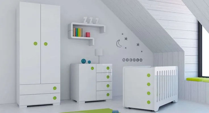 Habitaciones infantiles de diseño Orbit Mini con detalles de color ...