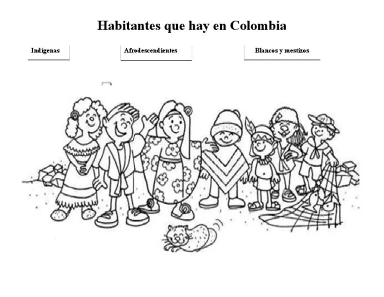 Habitantes Que Hay en Colombia | PDF