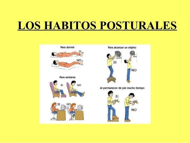 Habitos posturales