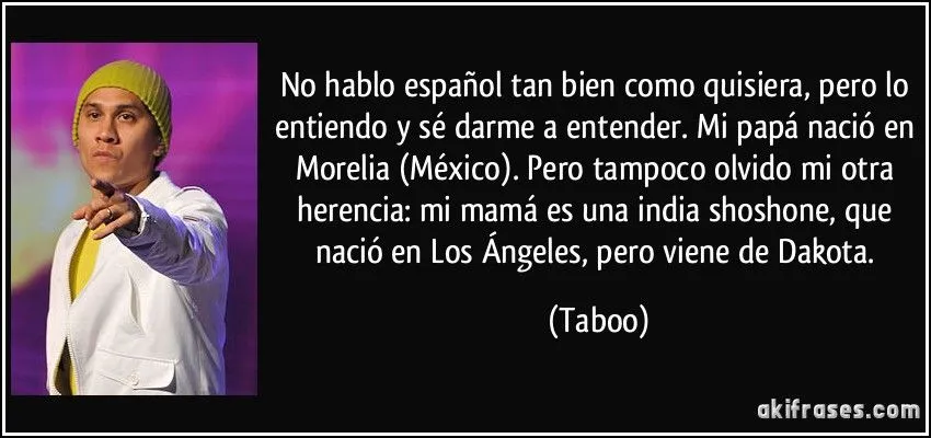 No hablo español tan bien como quisiera, pero lo entiendo y sé ...