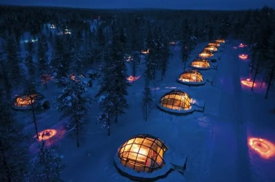 Que hacer: Hermoso hotel en Finlandia de Igloos