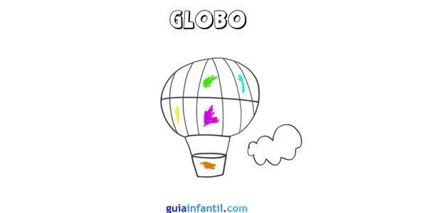 Cómo hacer, paso a paso, un dibujo de un globo Cómo hacer, paso a paso, un dibujo de un globo