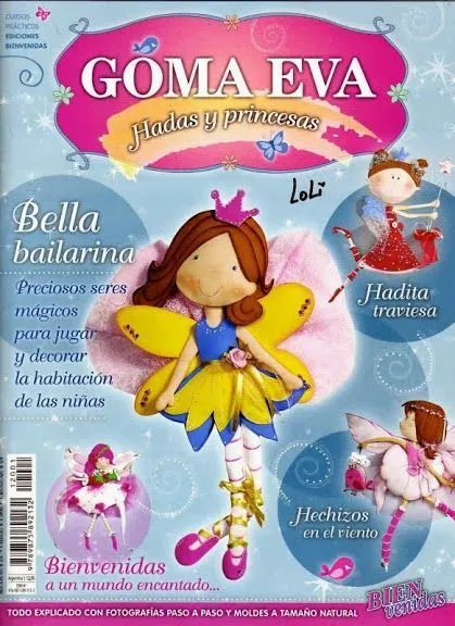 Revistas de manualidades Gratis: Como hacer hadas y princesas en ...