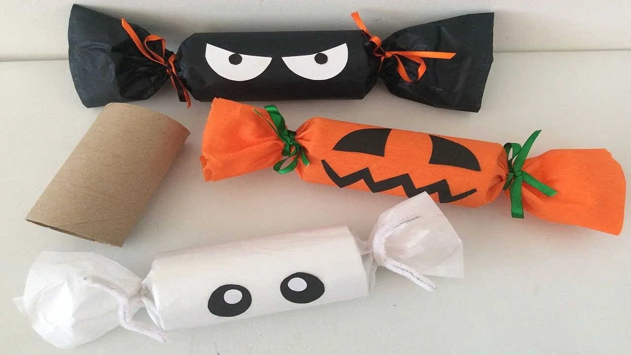 Halloween dulceros. Dulceros para Halloween. Confectioners for Halloween.  Halloween crafts. - YouTube