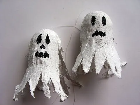 Halloween - Fantasma para el Día de Muertos - Manualidades para ...
