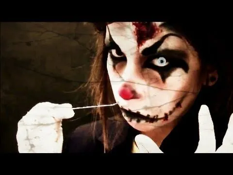 HALLOWEEN : Maquillaje payaso diabólico (Killer Clown Makeup ...