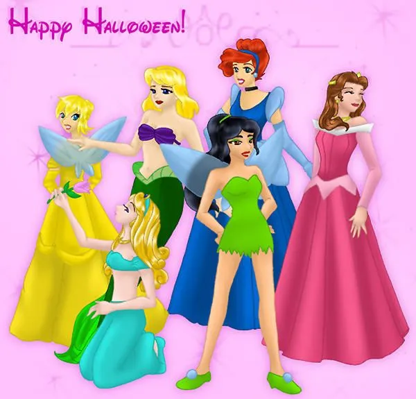 Halloween Princess Swap by BonzaiRen on DeviantArt