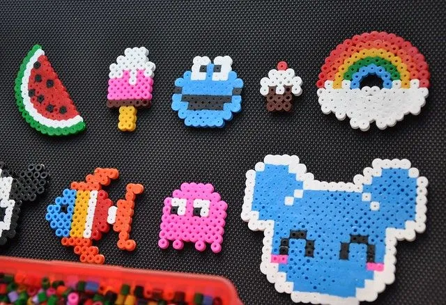 Hama beads made ​​for my daughter. | Flickr - Photo Sharing!