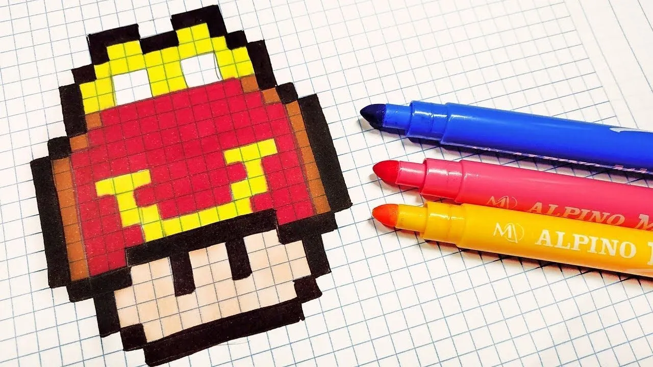 Handmade Pixel Art - How To Draw a AAA #pixelart | Dibujos en cuadricula,  Cuadricula para dibujar, Arte píxeles minecraft