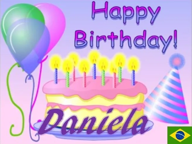 Happy Birthday Daniela!!