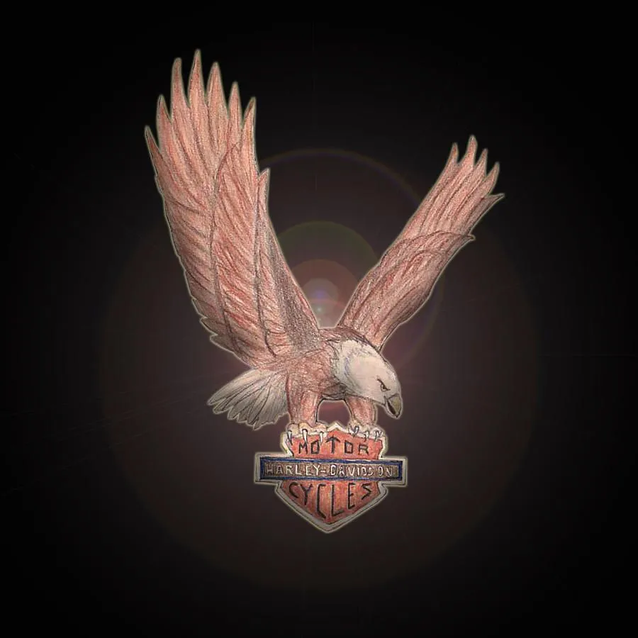 Harley Davidson - Logo by ~GaryRoswell007 on deviantART Harley Davidson - Logo by ~GaryRoswell007 on deviantART