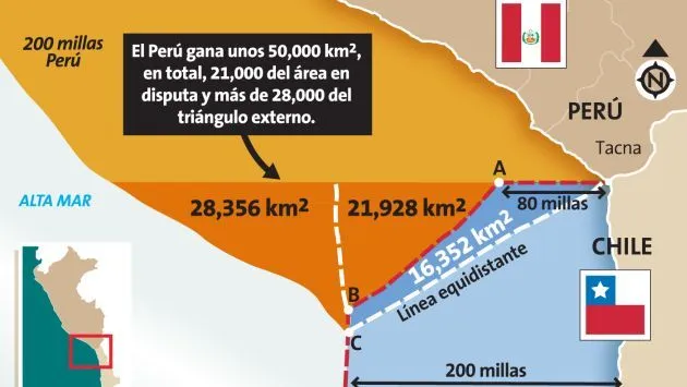 La Haya: El nuevo mapa del mar peruano tras el fallo | Peru21. La Haya: El nuevo mapa del mar peruano tras el fallo | Peru21.