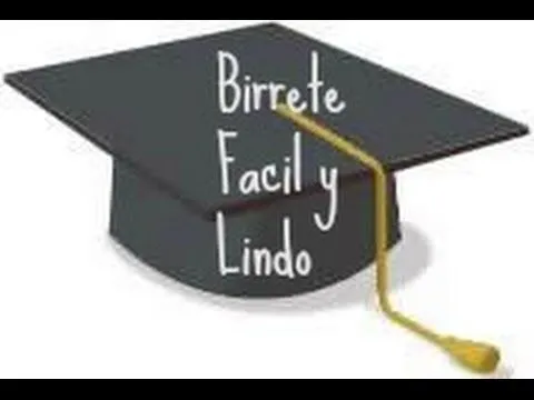 Haz un Birrete de Graduacion de Foami-FACIL Y LINDO - YouTube