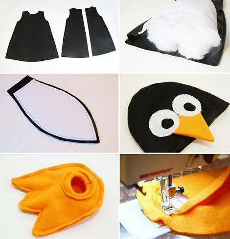 disfraz-pinguino-casero- ...