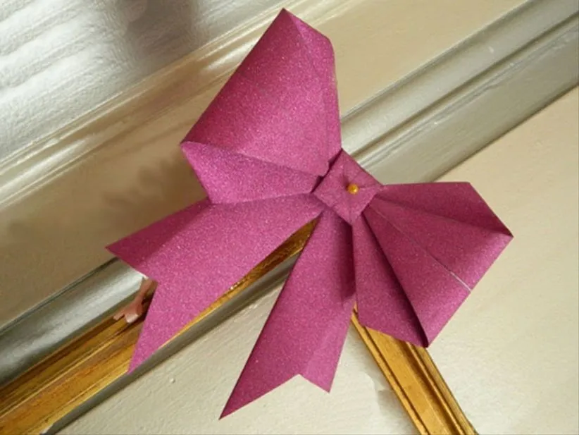 Haz tus propios lazos origami