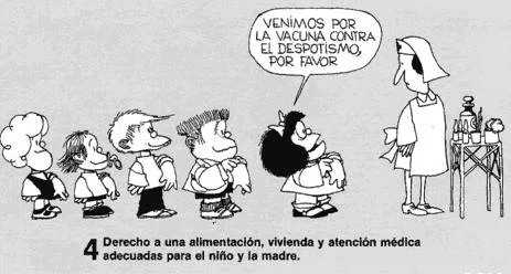 HAZAÑAS DE UNA MAESTRA: Mafalda explica los DERECHOS DEL NIÑO