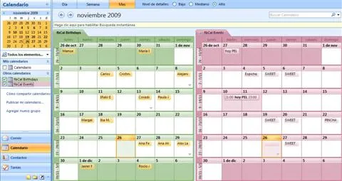 Hazte un calendario con los cumpleaños de tus contactos de Facebook