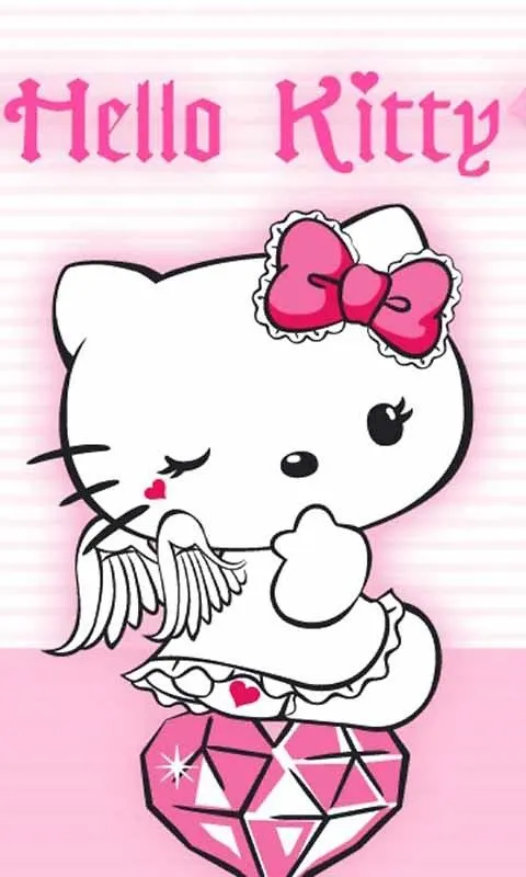 Hello Kitty Animated Wallpaper free app download for Android