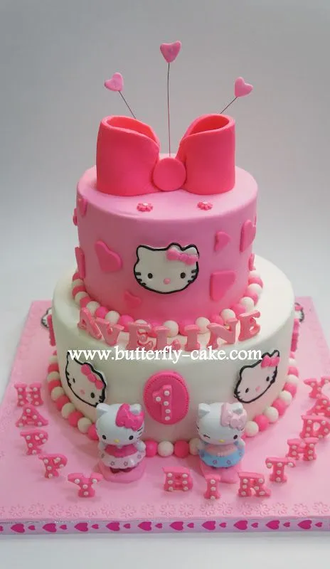 hello kitty cake | birthday cakes | Pinterest