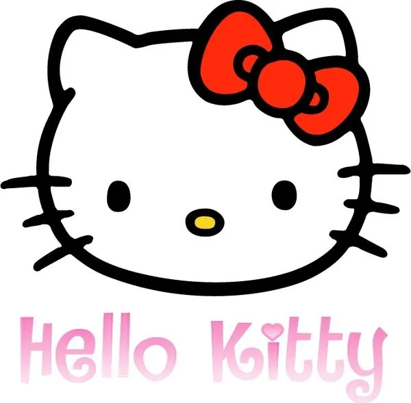 Hello kitty vector logo eps Free vector for free download about (3 ...