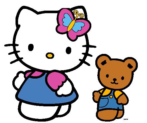 Hello Kitty | gif mini gif vector graphic | Música Bebés Niños Mamás