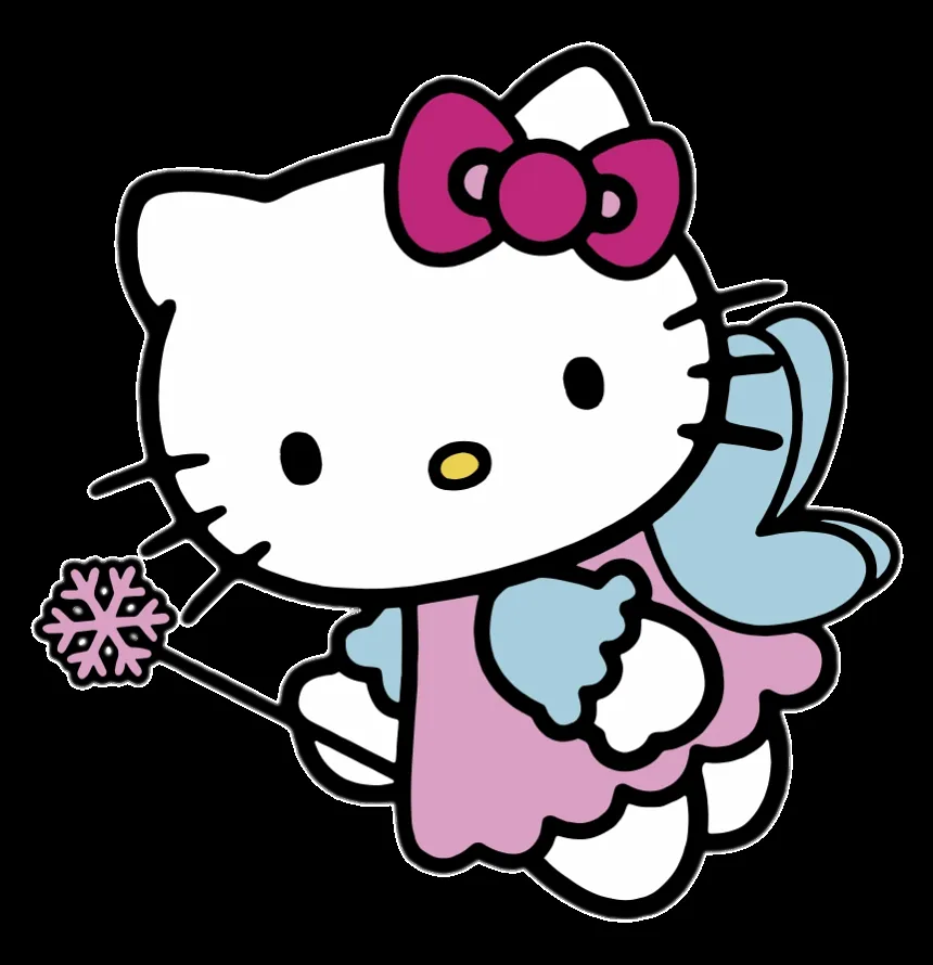 Hello Kitty pequeña hada PNG transparente - StickPNG