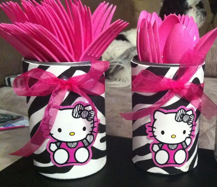 Hello Kitty Zebra theme party on Pinterest | Hello Kitty, Zebras ...