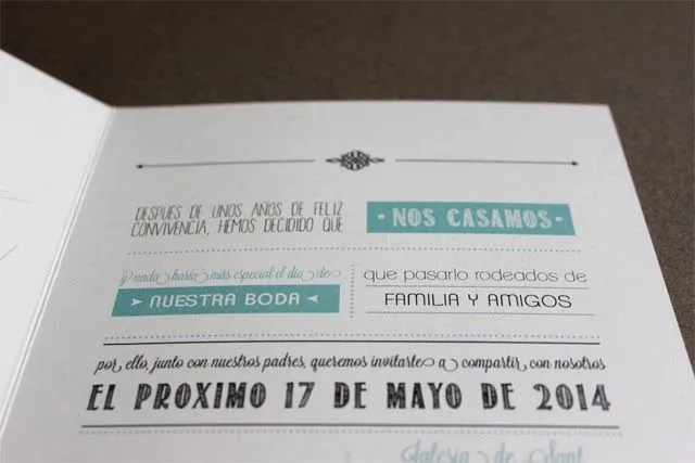 Hermanas Bolena: INVITACIONES DE BODA ORIGINALES | "Carlos y Marian"