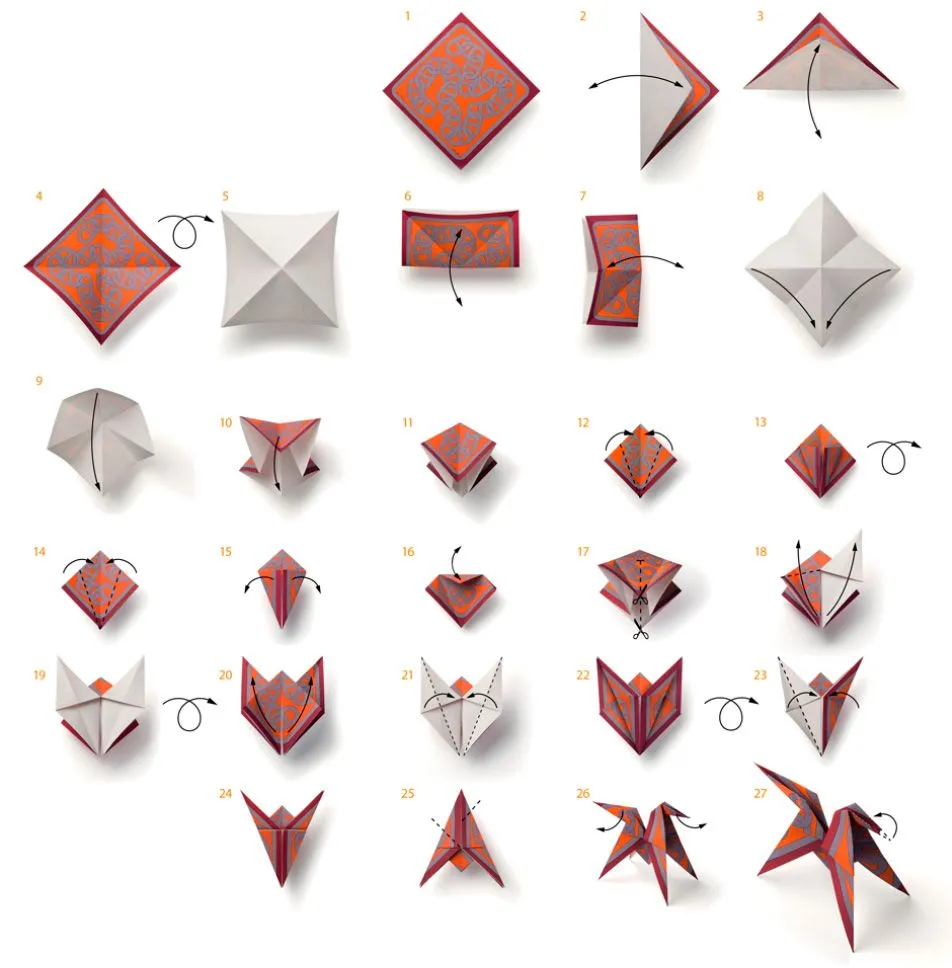 Hermès ► Let's origami ♥ ! | Galletita de Jengibre Hermès ► Let's origami ♥ ! | Galletita de Jengibre