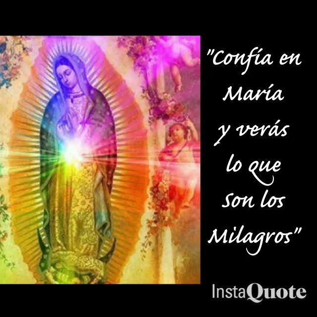 Hermosa Madre del Cielo #Guadalupana ❤ | Mensajes | Pinterest