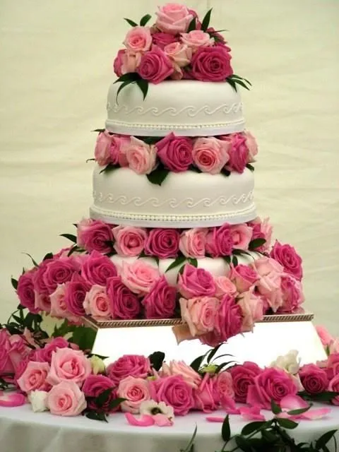 Hermosa torta de bodas o 15 años | tortas | Pinterest | Bodas