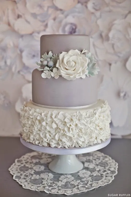Hermosas y modernas tortas de boda : La Novia y Bodas