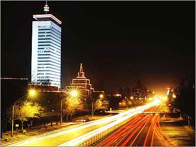 Los hermosos paisajes nocturnos de Beijing_China. Los hermosos paisajes nocturnos de Beijing_China.