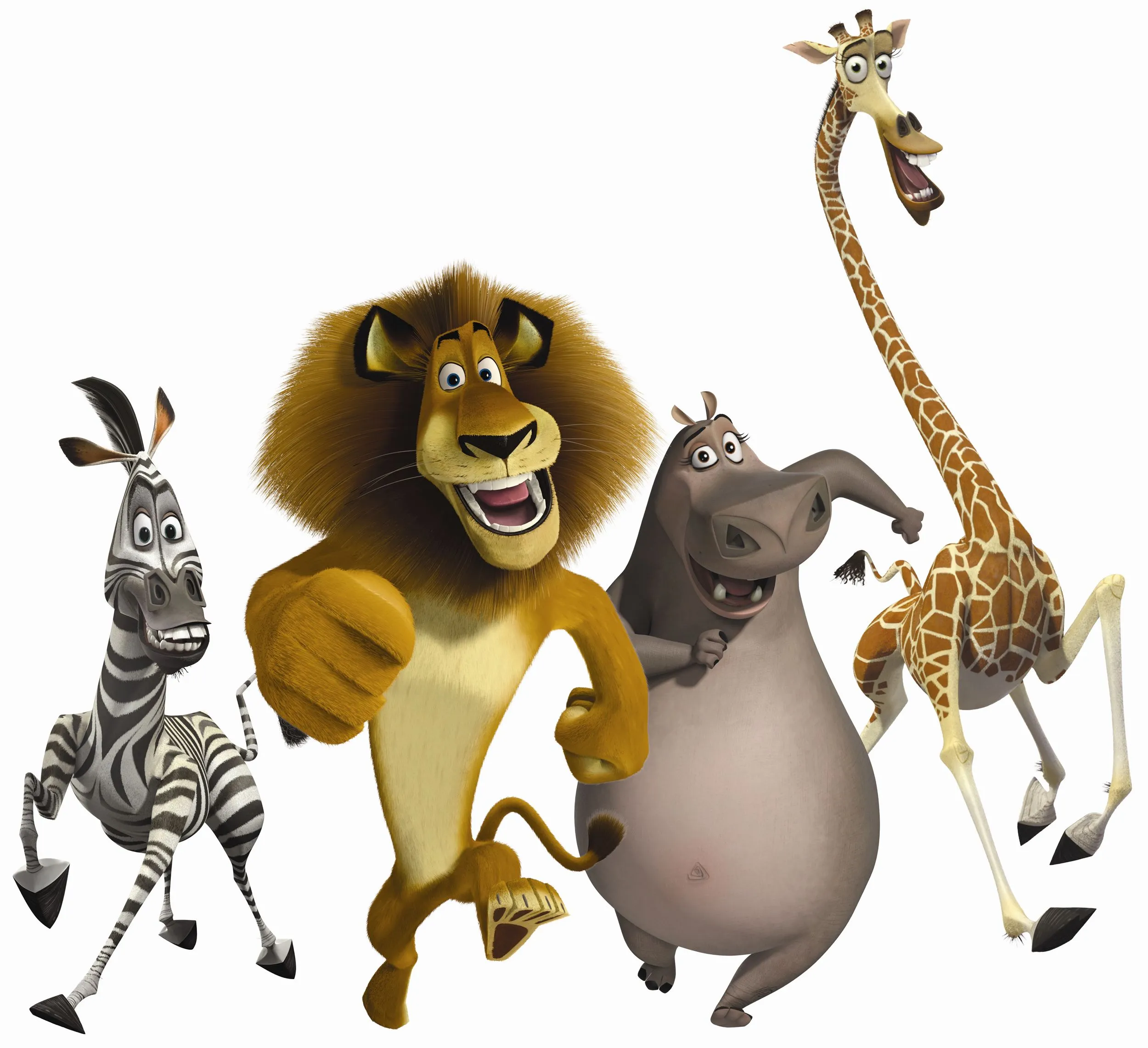 Los cuatro héroes de Madagascar
