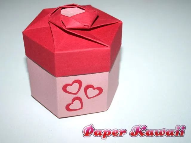 Hexagonal Origami Gift Box, This cool hexagonal origami gift box ...