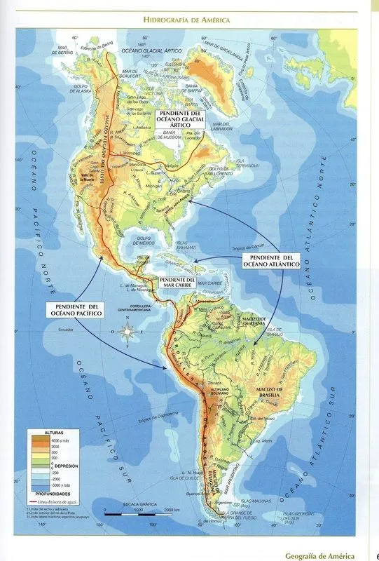 Hidrografia de america - Imagui