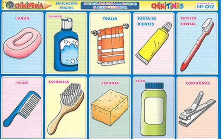 Fotos de objetos de higiene personal - Imagui