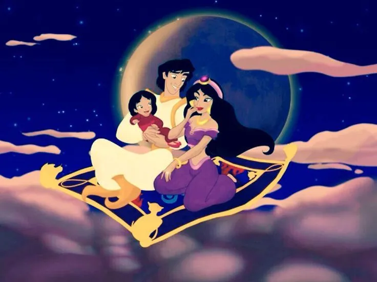 Hijo de Jazmín y Aladino | Personajes Disney | Pinterest
