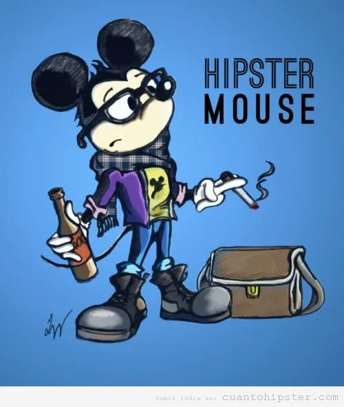 Hipster Mickey Mouse ✌ on Pinterest | Mickey Mouse, Hipster and ...