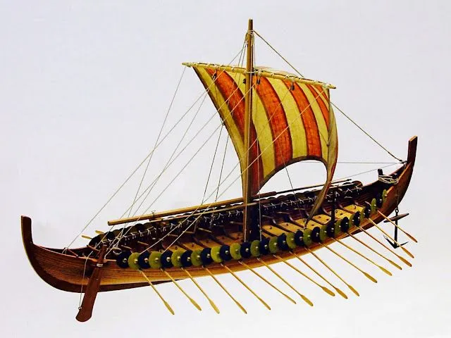 Historia de las civilizaciones: Los drakkar, los barcos vikingos ...