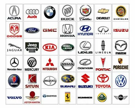 Logotípos de marcas de autos con sus nombres - Imagui