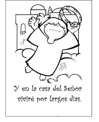 Historias Bíblicas para colorear: Salmo 23 para colorear ~ Mi vida ... Historias Bíblicas para colorear: Salmo 23 para colorear ~ Mi vida ...